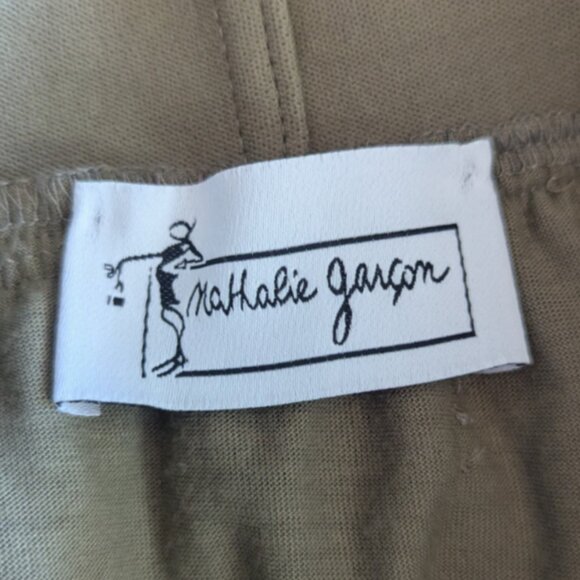 Nathalie Garçon Womens S Green Tulle Layered Skirt France Whimsigoth Boho Earthy - Picture 3 of 6